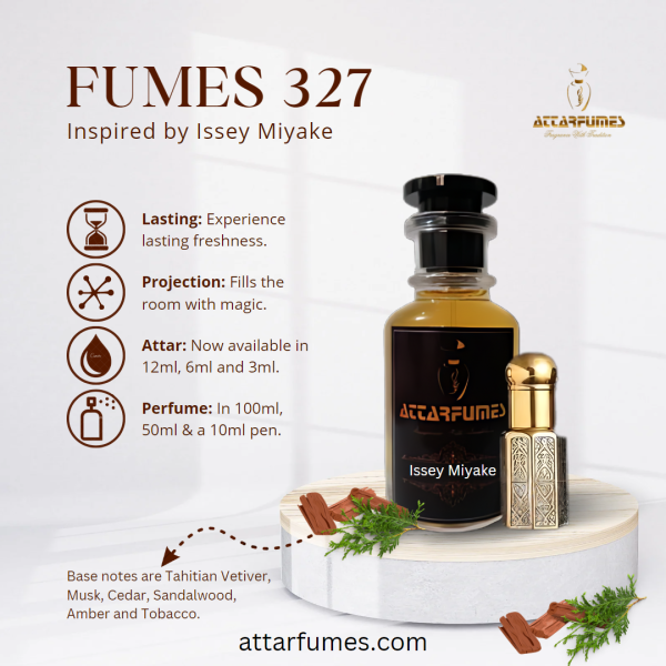 Fumes#327 <br>  (Inspired By Issey Miyake)